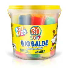 Massinha de modelar Acrilex Big balde dentro balde Foto mini 1