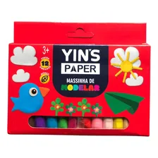 Massinha De Modelar Yins Paper Pote Cor Multicolorido Dentro Caixa X 12 Unidades Foto mini 1