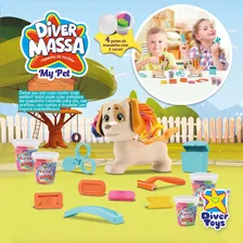 Massinha Diver Doh Pet Shop Kit Veterinário Modelar Cachorro Foto mini  3