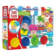 Massinha Modelar Tutti Frutti Cabelo Studio Hair Cor Cores Variadas Foto mini 1
