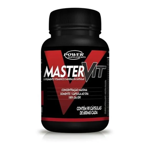 Master Vit - 90 Cápsulas - Power Supplements Foto 1