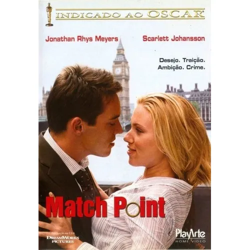 Match Point Drama Dvd Novo Original Lacrado Dublado A.woody Foto 1