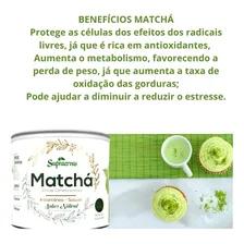 Matchá Sóluvel 200g Chá Termogênico P/ Emagrecer- Natural Foto mini 3