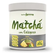 Matchá Solúvel Sabor Abacaxi Com Hortelã 200gr - Apisnutri Foto mini 1