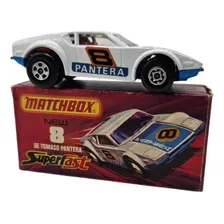Matchbox N°8 De Tomaso Pantera 1975 Superfast England Foto mini 1