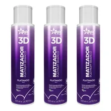 Matizador Gloss Magic Color 500ml Platinum Branco - 3un Foto mini 1