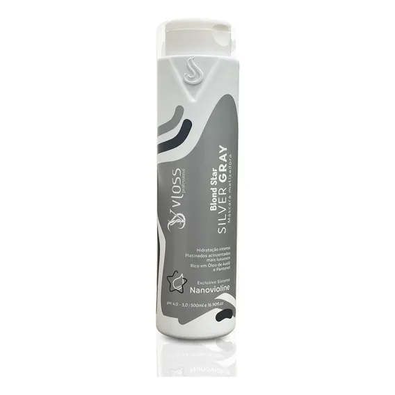 Matizador Loira Platinador Black Efeito Platinado Cinza 500g Foto 1