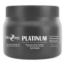 Matizador Mairibel Matizador Tonalizante Matizadora Platinum 250g Matizador Platinado tom cinca platinado para cabelo Foto mini  2