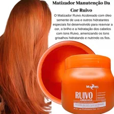 Matizador Ruivo Acobreado Intenso (cobre) 500g Mairibel Foto mini 2