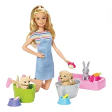 Mattel Barbie banho de cachorrinhos Foto mini 2