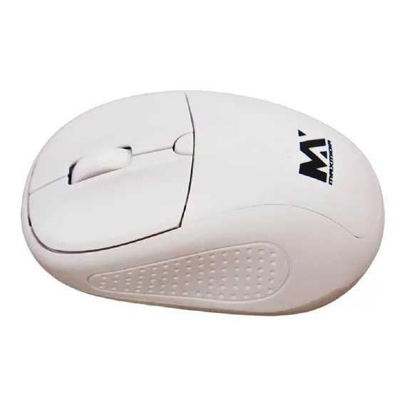 Mause Òptico Sem Fio Branco Max-mou1- Maxmidia Foto 1