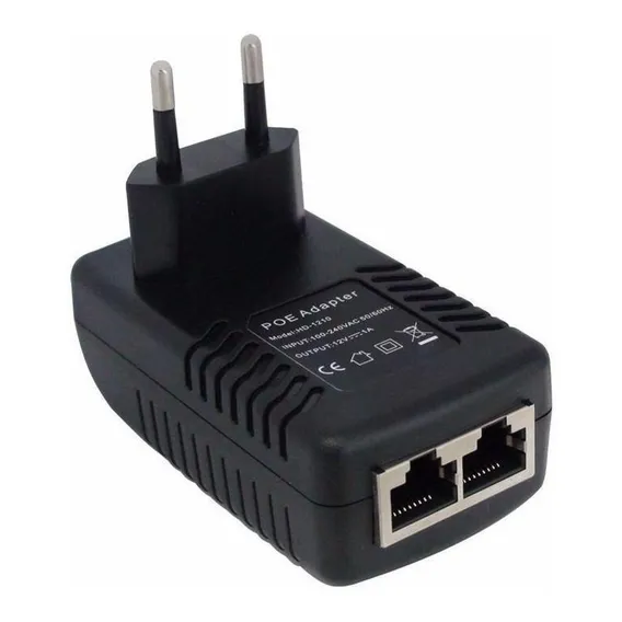 Max Amper Fonte Poe 12v 1a Access Point Roteadores Foto 1