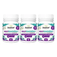 Max Magnesio Dimalato 1100mg 60 Capsulas Sunfood Foto mini  3