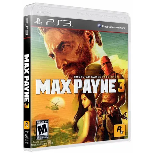 Max Payne 3 Edição Standard Ps3 Físico Foto 1