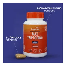 Max Triptofano, 860mg L-triptofano, 60 Cápsulas Gelatinosas, Bigens Foto mini 4