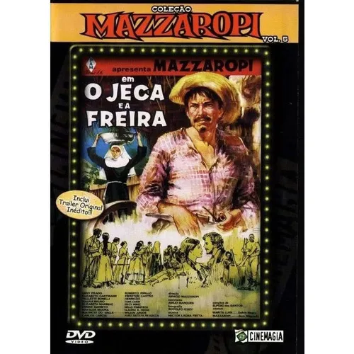 Mazzaropi O Jeca E A Freira Dvd Original Lacrado Foto 1