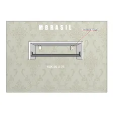 Mbrasil Arara Kit 2 Cabideiro Branco De Parede 60cm Foto mini 3
