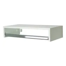 Mbrasil Arara Kit 6 Cabideiro Branco De Parede 60cm Foto mini  3