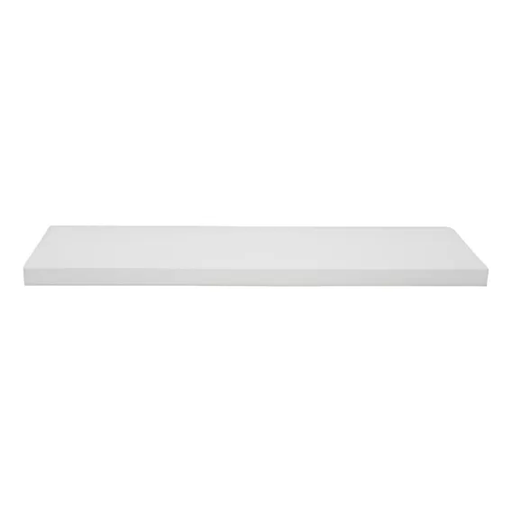 Mdf Prateleira 100x30cm Tampo Mesa 15mm Branco Sem Suporte Foto 1