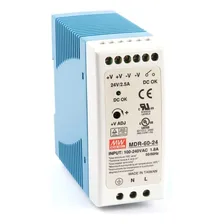 Mdr-60-24 Fonte Chaveada AC/DC 60W, Saída 24V 2,5A Mean Well Foto mini  2