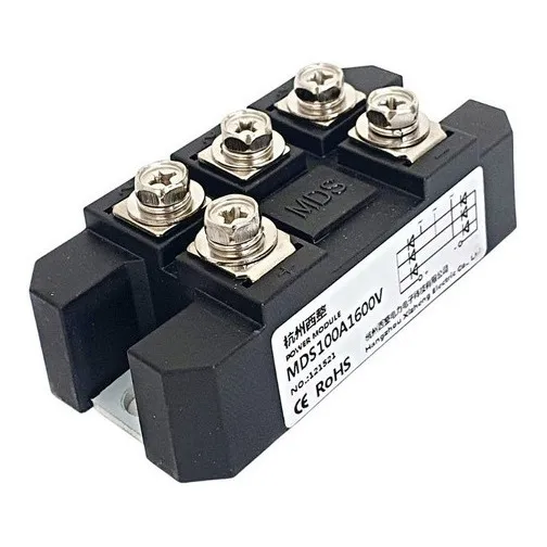 Mds100-16 Diodos Retificadores Ponte Trifásica 100a 1600v Foto 1