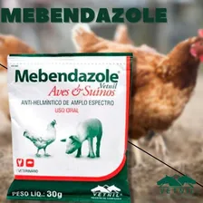 Mebendazole Vermífugo Para Aves E Suínos Sache 30g - Vetnil Foto mini 1