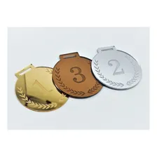 Medalha Campeão Premiação 1 2 E 3 Lugar Espelhada 7 Kits Foto mini 2