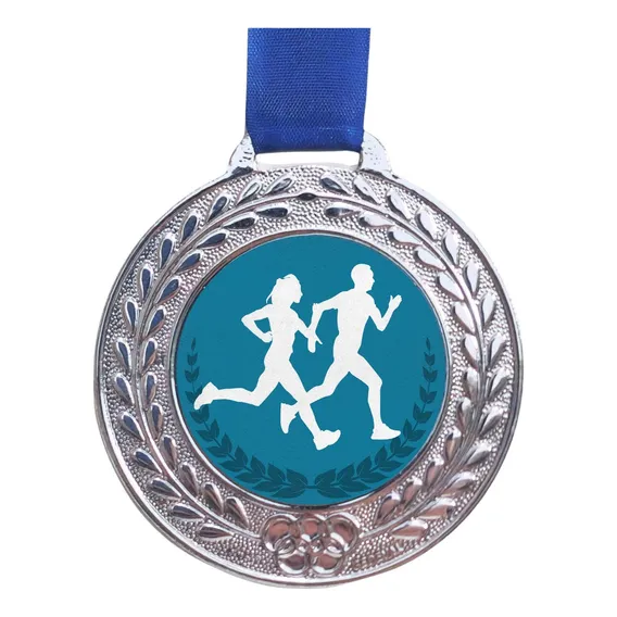 Medalha De Corrida/atletismo P/ Campeonatos Ouro/prata/bronz Foto 1