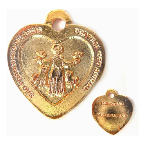 Medalha Pet Para Cães E Gatos São Francisco De Assis Foto 1