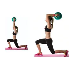 Medicine Ball Bola Peso 4kg Pilates Funcional Liveup Foto mini 3