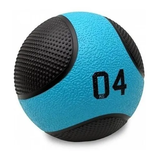 Medicine Ball Bola Peso 4kg Pilates Funcional Liveup Foto 1