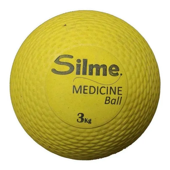 Medicine Ball De Borracha 3 Kg Silme Foto 1