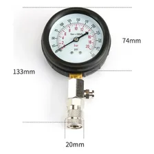 Medidor De Compressao De Cilindros Motor Carro/moto 8 Peças Foto mini  3