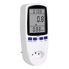 Medidor De Consumo Tomada Bivolt Wattímetro Digital Foto  mini 1