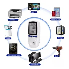 Medidor De Consumo Tomada Bivolt Wattímetro Digital Foto mini 4