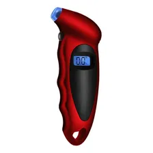 Medidor Digital Calibrador Pressão P/ Pneu Carro Moto E Bike Foto  mini 1