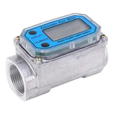 Medidor Digital Fluxo Água Diesel Produto Químicos Líquidos Foto mini 4