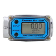 Medidor Digital Fluxo Água Diesel Produto Químicos Líquidos Foto mini 1