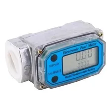 Medidor Fluxo Digital Gasolina Diesel Água Vazão Turbina Foto mini 1