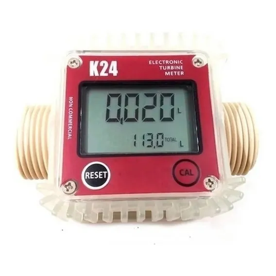 Medidor Fluxo Digital K24 Arla Ă“leo Diesel Gasolina QuĂmicos Foto 1