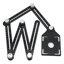 Medidor Régua Multi Ângulos Para Corte De Pisos Azulejos M78 Foto mini  3