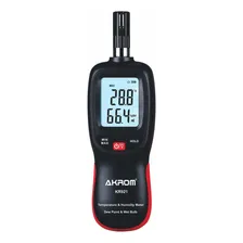 Medidor Temperatura Umidade Ponto Orvalho Bulbo Úmido Kr921 Foto  mini 1