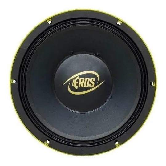 Médio Grave 12 Eros E-712 Pro 700 Watts Rms 8 Ohms Cor Preto/dourado Foto 1