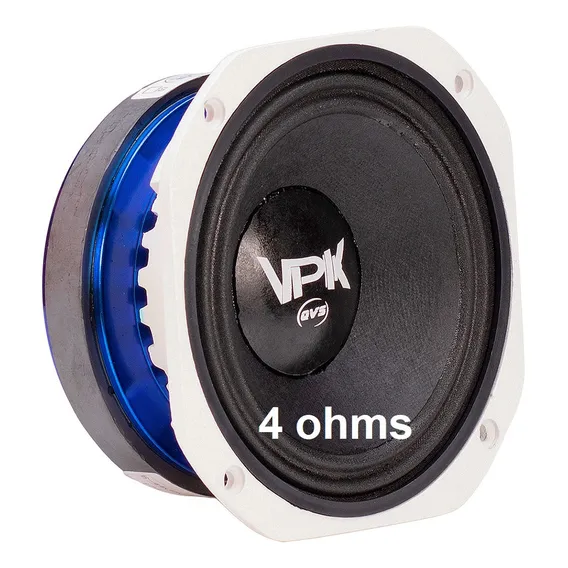 Medio Qvs 6 Polegadas 250w Rms 4 Ohms Cor Branco Foto 1