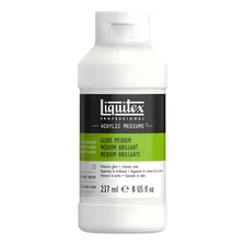 Médium Acrílico E Verniz Brilhante Liquitex 237ml Cor Branco Foto  mini 1
