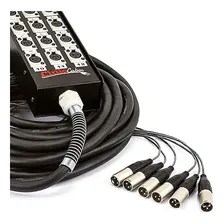Medusa 12 Vias Com Conectores Xlr Neutrik - 10 Mt Foto mini  3