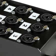 Medusa 8 Vias Com Conectores Combo Xlr / P10 - 15 Metros Foto mini 3