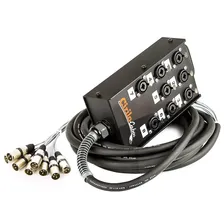 Medusa Com Multi Cabo 8 Vias Conectores Combo - 100 Metros Foto mini 4