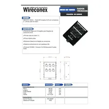 Medusa Multicabo Bandeja 06 Vias Com Conectores Wireconex Foto mini 2