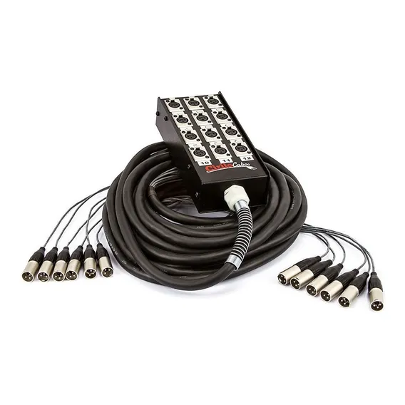 Medusa Som 12 Vias Montada Com Plugs Cirilo Cabos 10m Foto 1